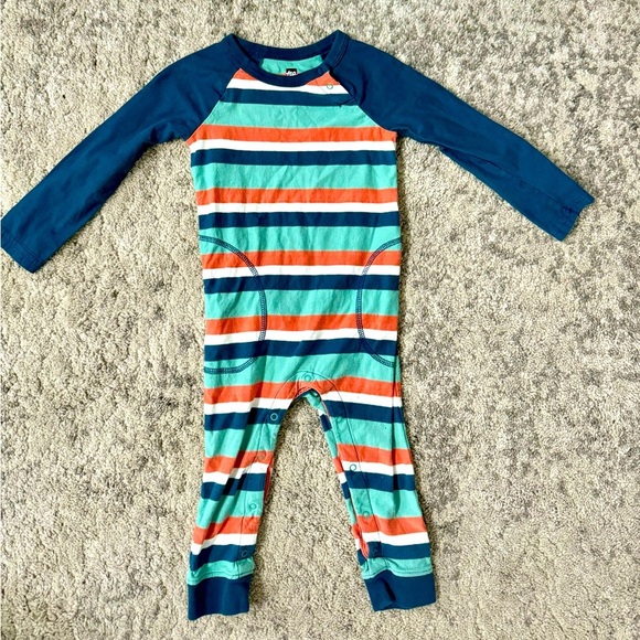 Toddler Tea Rompers - Picture 4 of 7